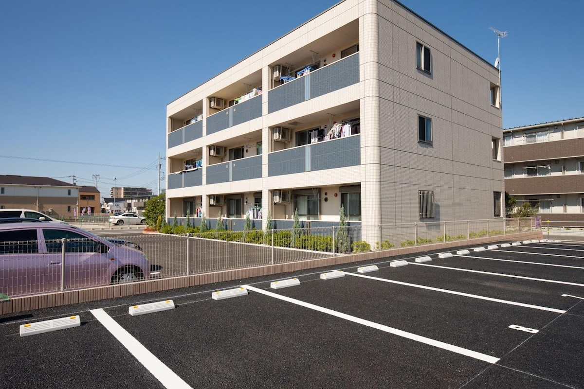 賃貸マンションの駐車場