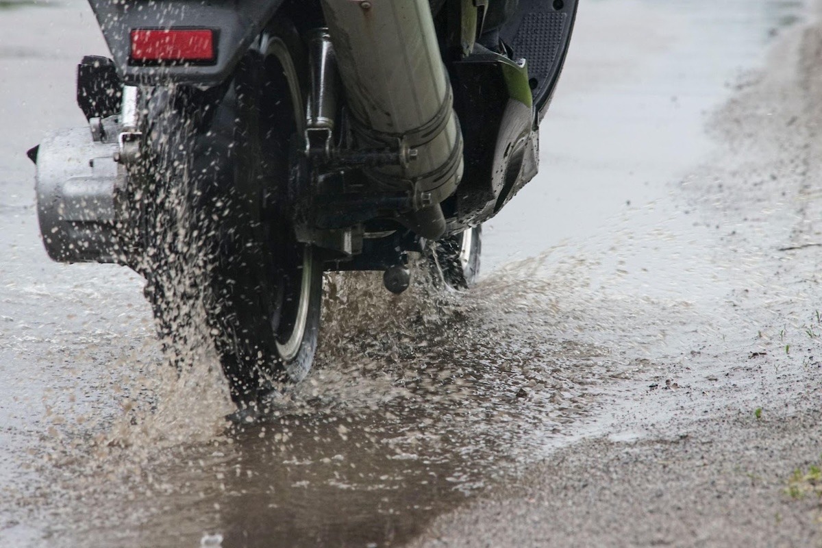 バイクへの台風対策