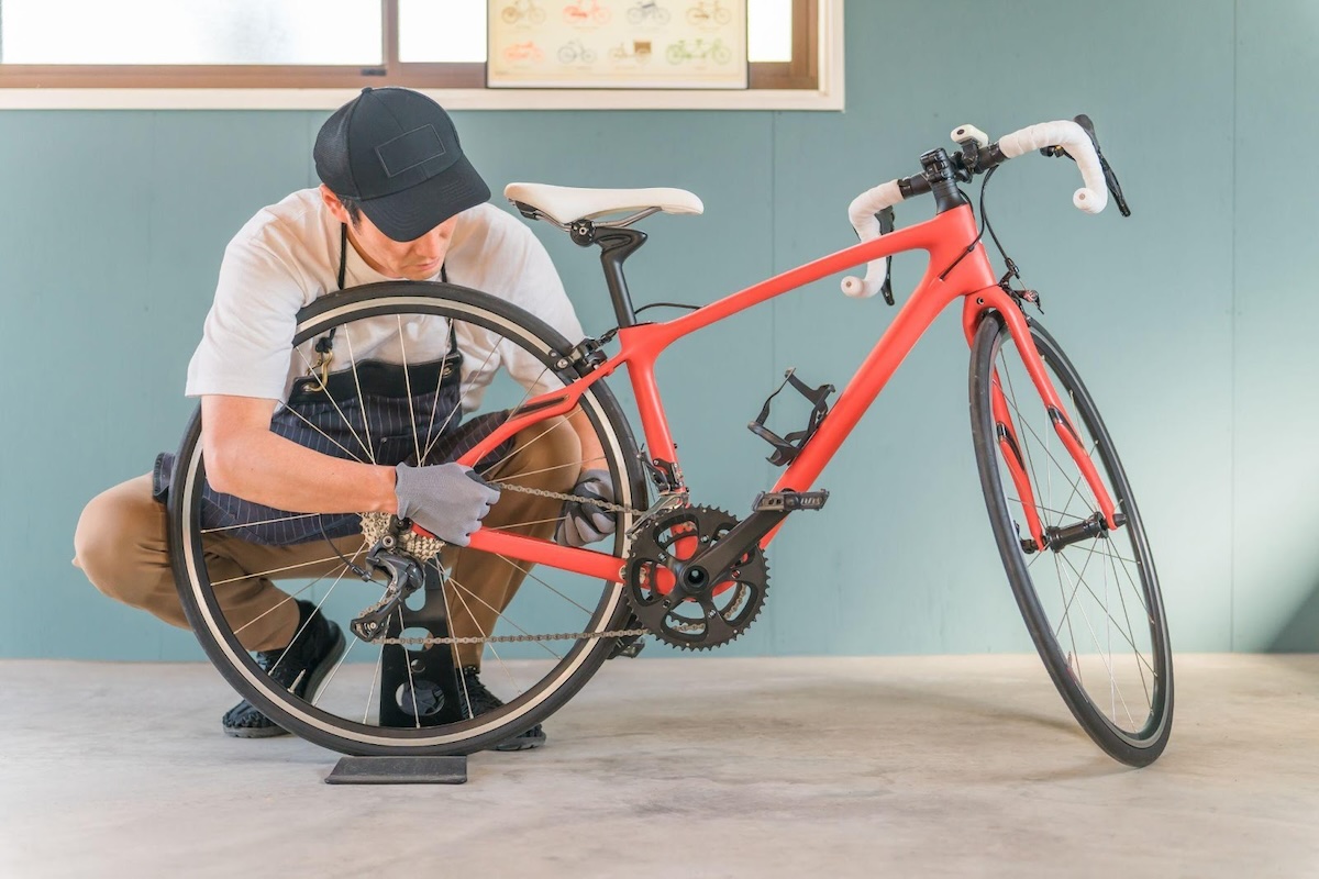 自転車のお手入れ