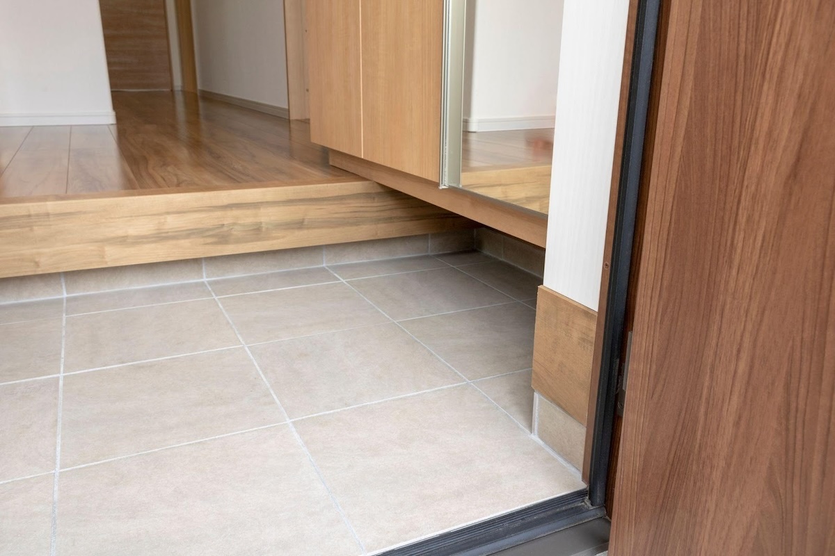 スッキリした玄関