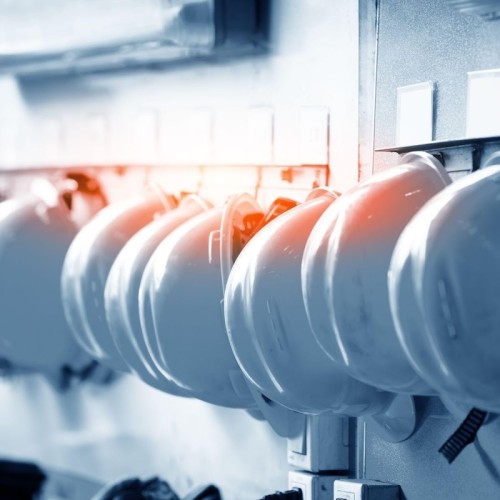 ヘルメットの収納