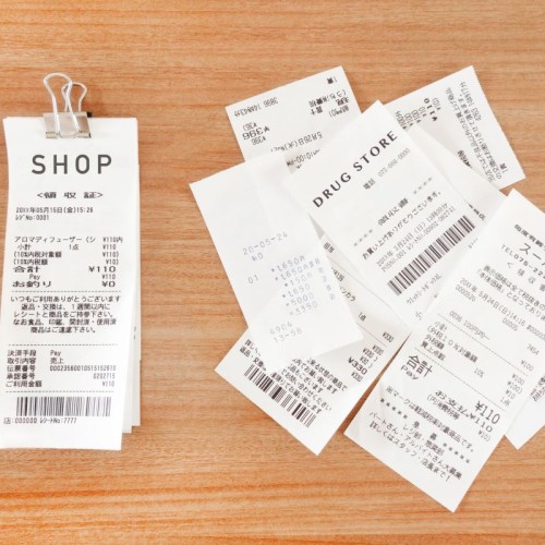 レシート保管